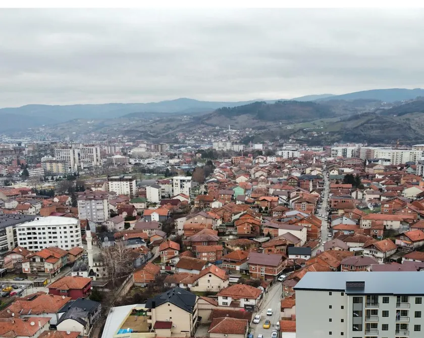 Novi Pazar iz vazduha