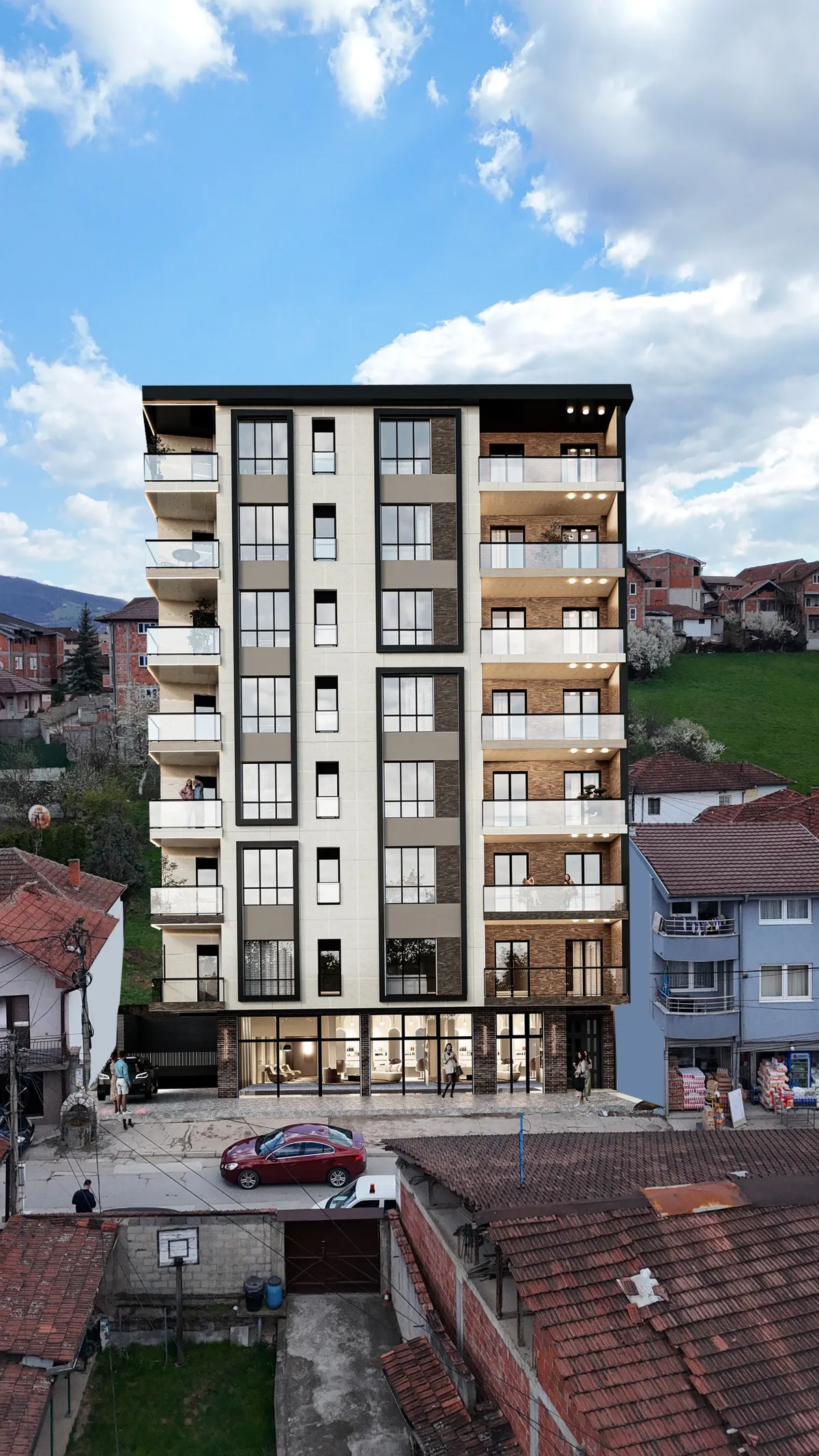 Objekat M-BAS Invest u okruženju Novog Pazara